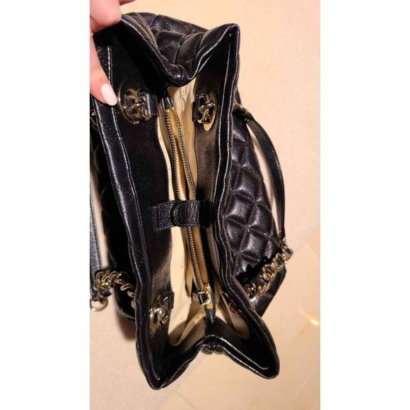 Like NEW Kate Spade New York Black Maryanne Quilted Tote Purse Satchel - Picture 4 of 9